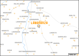 map of La Bonanza