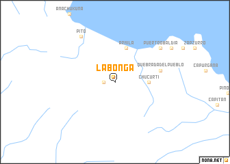 map of La Bonga