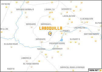 map of La Boquilla