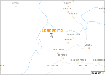 map of Laborcita