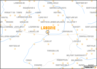 map of Laborie