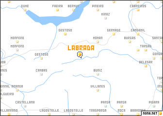 map of Labrada