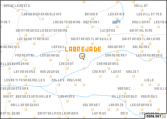 map of Labrejade