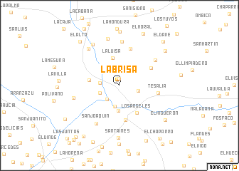 map of La Brisa