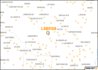 map of La Brisa