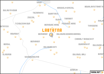 map of Labtatna
