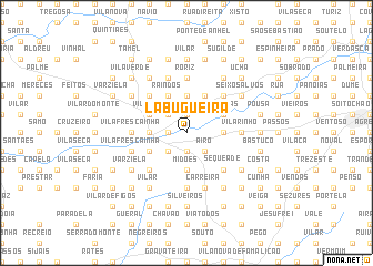 map of Labugueira