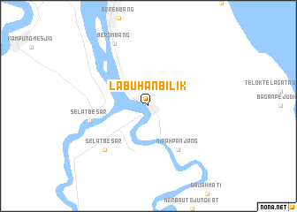 map of Labuhanbilik
