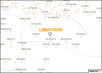 map of La Buitrera