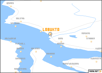 map of Labukta