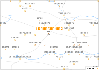map of Labunshchina
