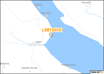 map of Labyshka