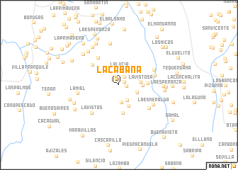 map of La Cabaña