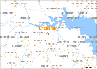 map of La Cabaña