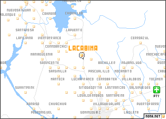 map of La Cabima