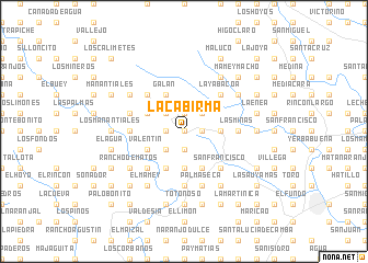 map of La Cabirma