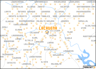 map of La Cadena
