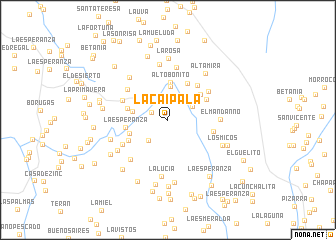map of La Caipala