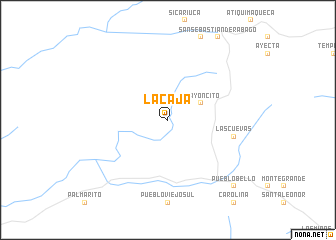 map of La Caja