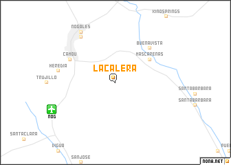 map of La Calera