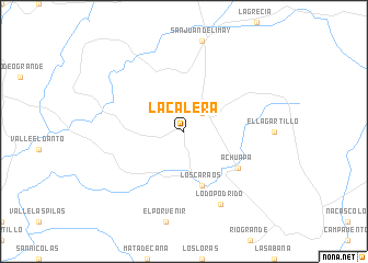 map of La Calera