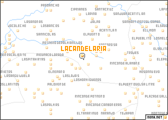 map of La Candelaría
