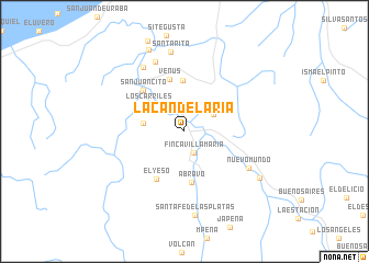 map of La Candelaria