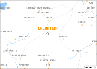 map of La Cantera