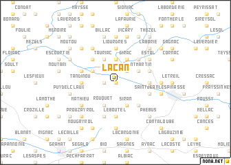 map of Lacan
