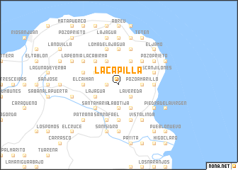 map of La Capilla