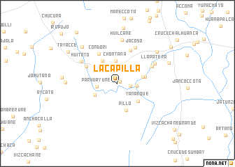 map of La Capilla