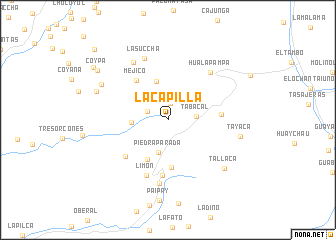 map of La Capilla