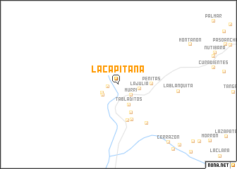 map of La Capitana