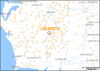 map of La Capota