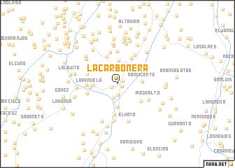 map of La Carbonera