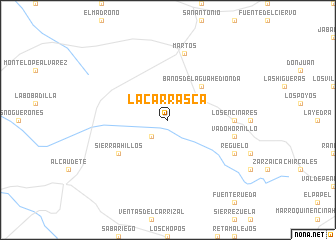 map of La Carrasca
