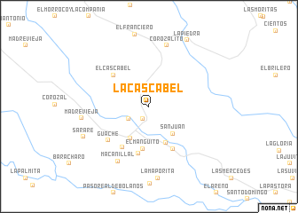 map of La Cascabel