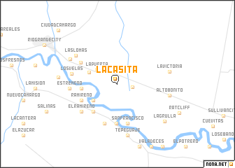 map of La Casita