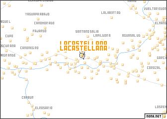 map of La Castellana