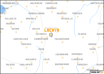 map of Lacaya