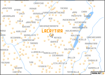 map of Lacaytira