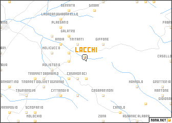 map of Lacchi