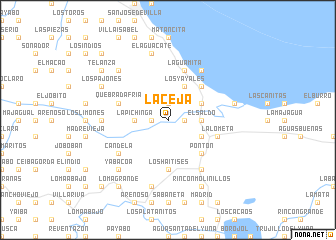 map of La Ceja