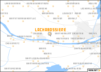 map of La Chabossière