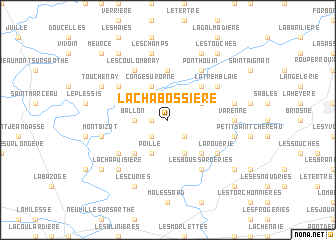 map of La Chabossière