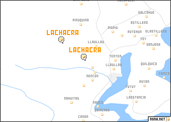 map of La Chacra