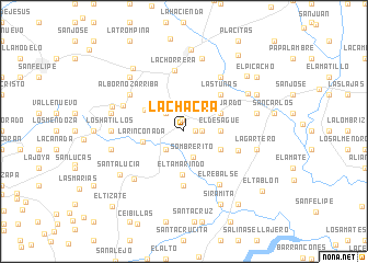 map of La Chacra
