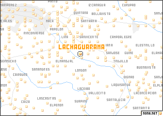 map of La Chaguarama