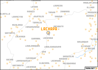 map of La Chapa