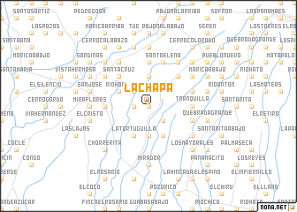 map of La Chapa